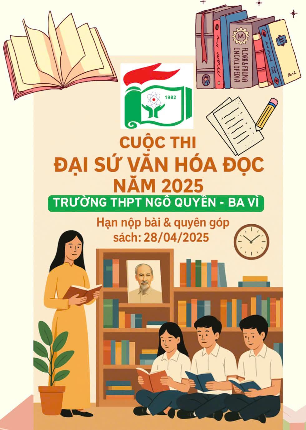 Cuộc thi Đại sứ văn hóa đọc năm 2025